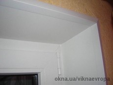 Тёплые пластиковые откосы недорого